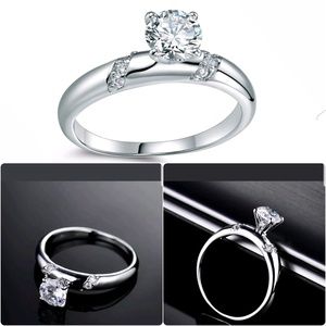 Antique 18K White Gold Filled
